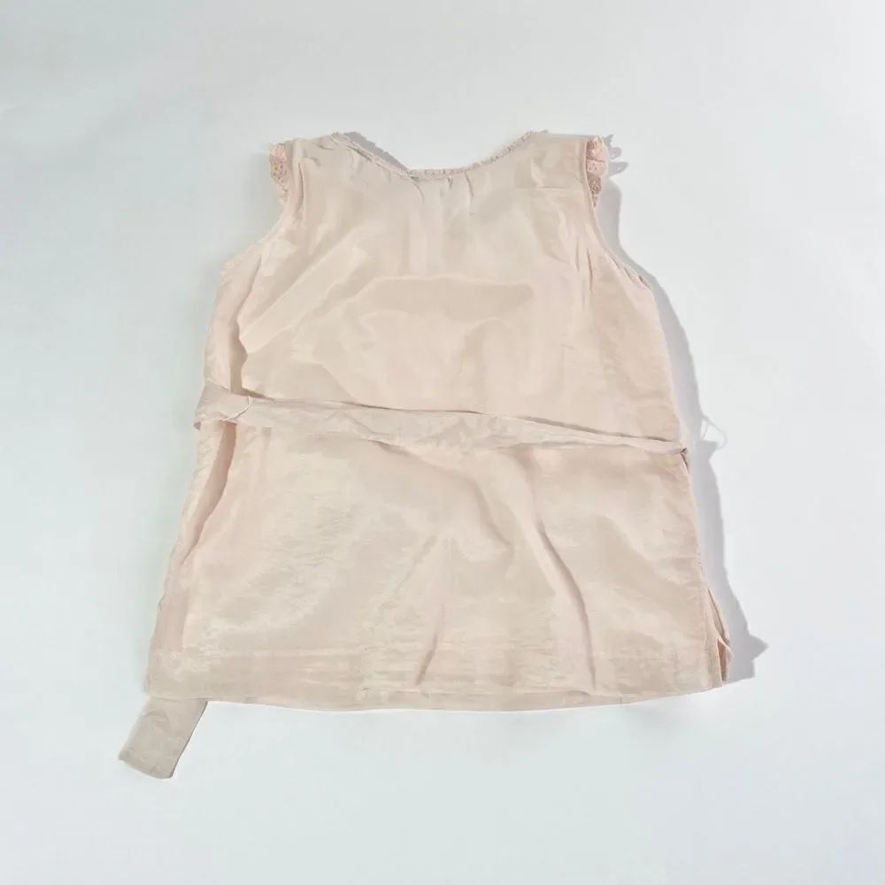 J. Crew blush ruffle tunic - Picture 3 of 9